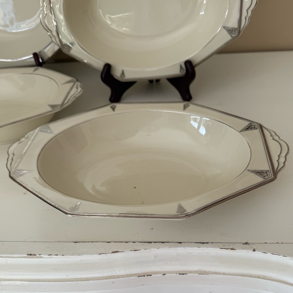 Community China Deauville Vegetable Bowl 11.5” Bavaria Germany Art Deco